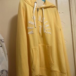 Yellow Aeropostale’s Zip-Up Hoodie
